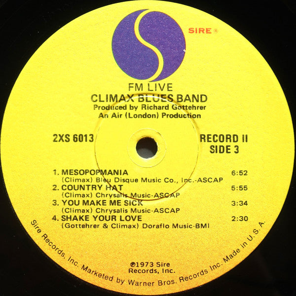 FM/Live - Climax Blues Band