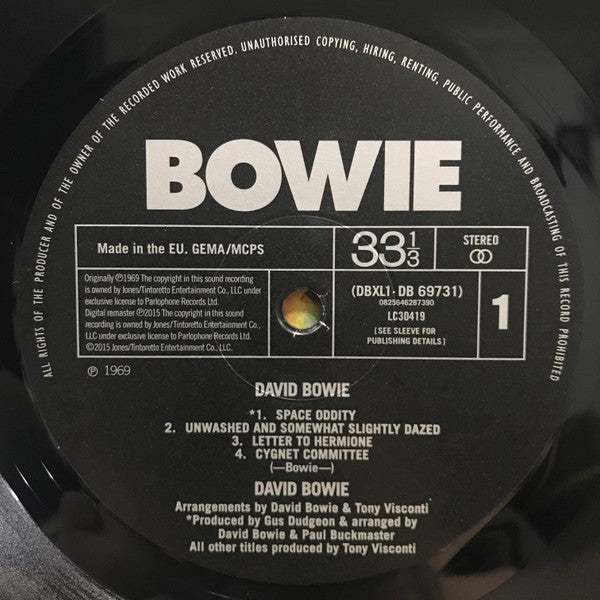 David Bowie Aka Space Oddity - Bowie, David