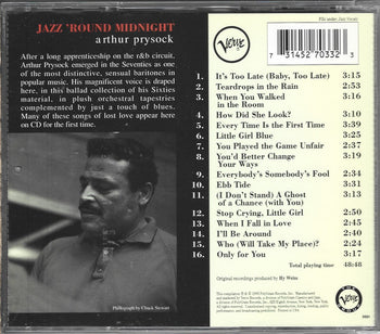Jazz 'Round Midnight - Late Night Ballads And Blue - Prysock, Arthur