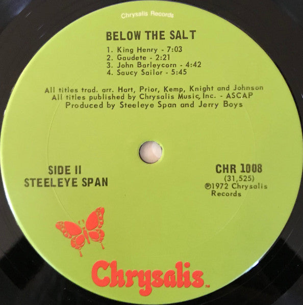 Below The Salt - Steeleye Span