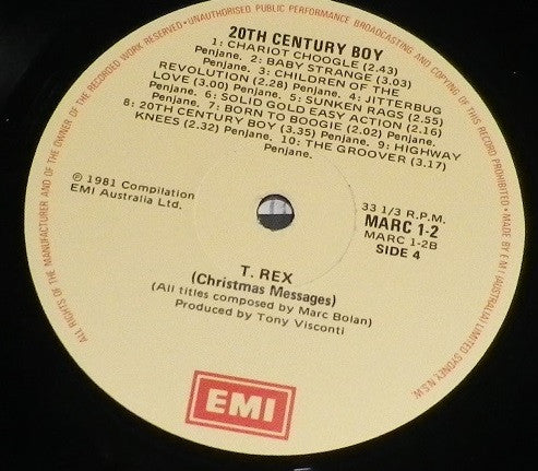 20th Century Boy - Bolan, Marc
