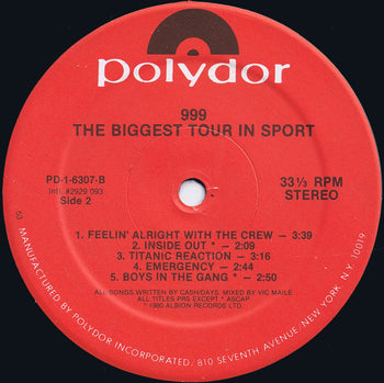 The Biggest Tour In Sport - 999