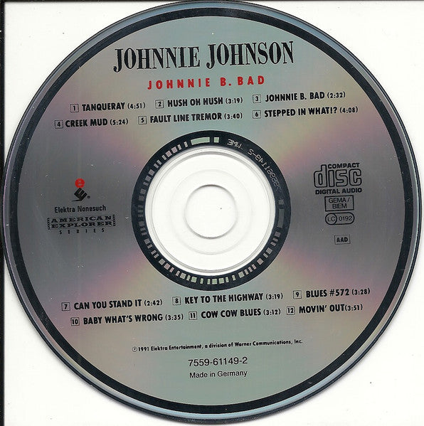 Johnnie B Bad - Johnson, Johnnie