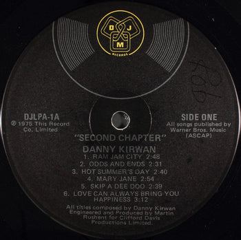 Second Chapter - Kirwan, Danny