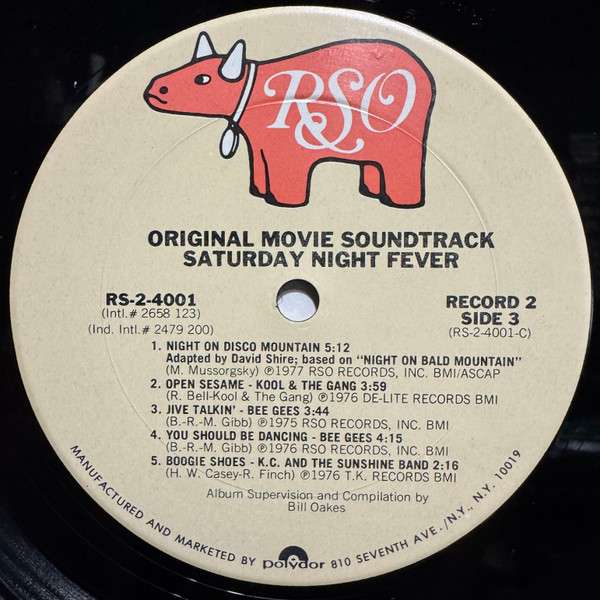 Saturday Night Fever (Original Movie Sound Track) - Various
