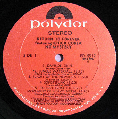 No Mystery - Return To Forever