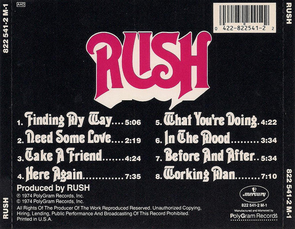 Rush - Rush