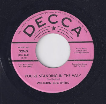 You'Re Standing In The Way - Wilburn Brothers
