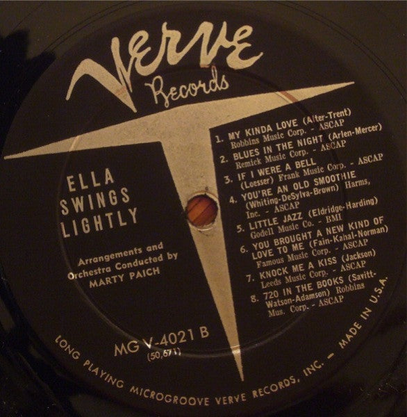 Ella Swings Lightly - Fitzgerald, Ella