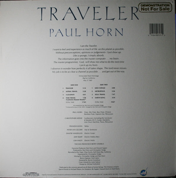 Traveler - Horn, Paul