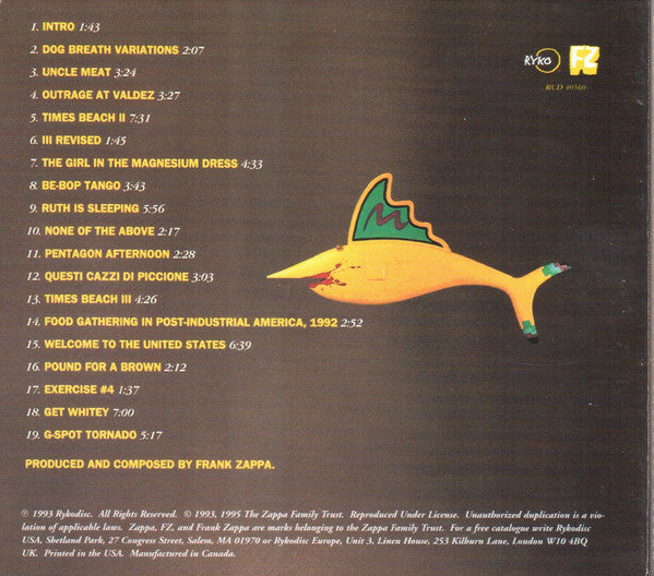 The Yellow Shark - Zappa, Frank