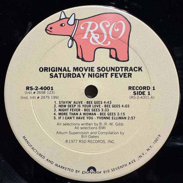 Saturday Night Fever (Original Movie Sound Track) - Various