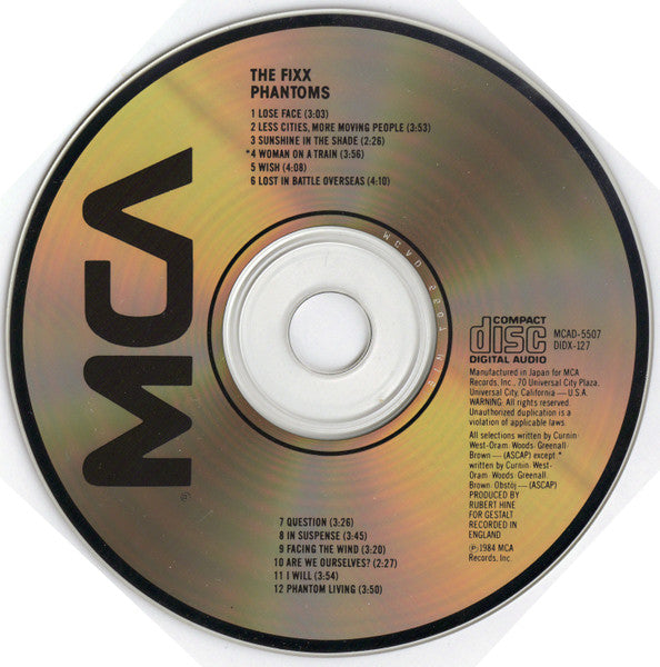 Phantoms - The Fixx