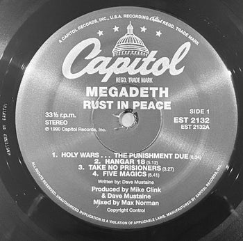 Rust In Peace - Megadeth