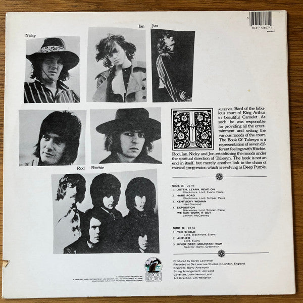 The Book Of Taliesyn - Deep Purple