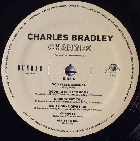 Changes - Bradley, Charles