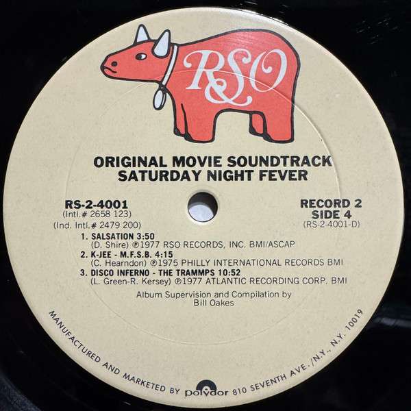 Saturday Night Fever (Original Movie Sound Track) - Various