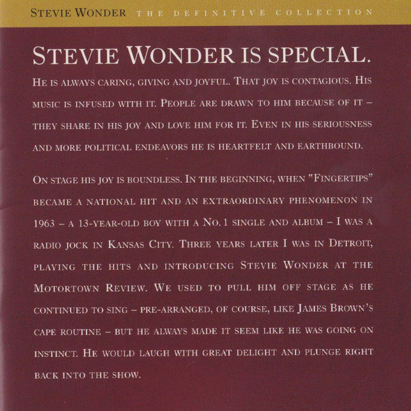 The Definitive Collection - Wonder, Stevie