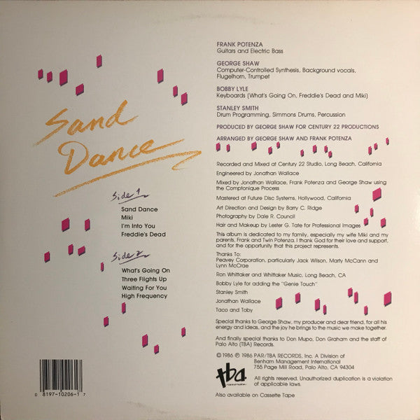 Sand Dance - Potenza, Frank