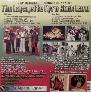 Soul Makossa - Lafayette Afro Rock Band