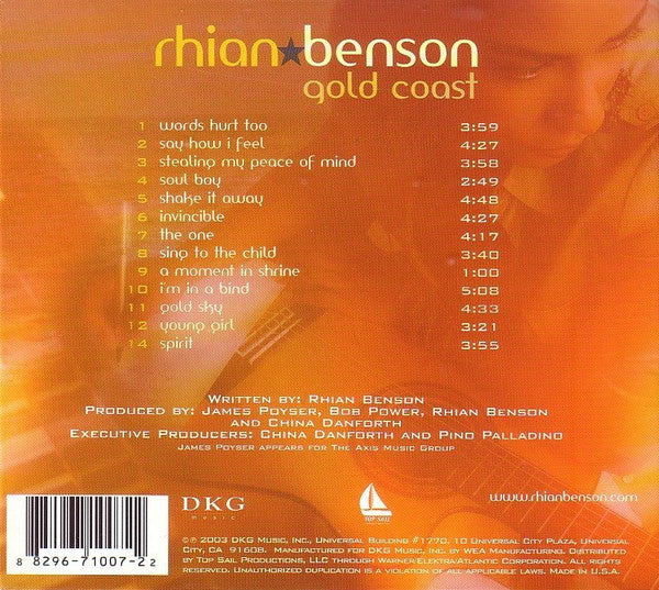 Gold Coast - Benson, Rhian