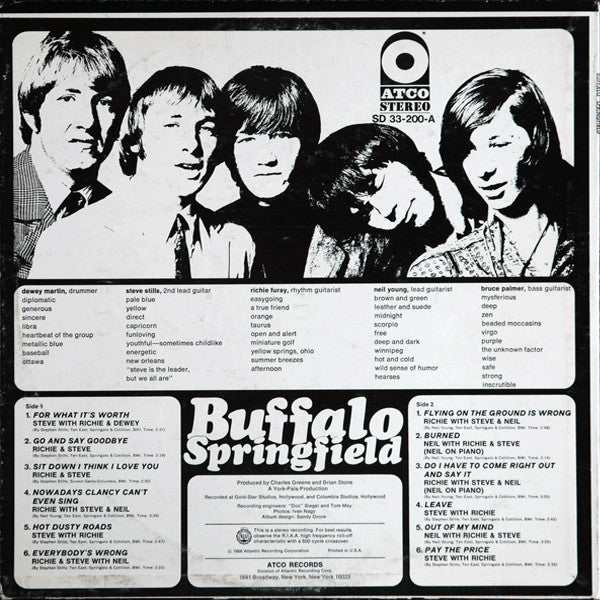 Buffalo Springfield - Buffalo Springfield