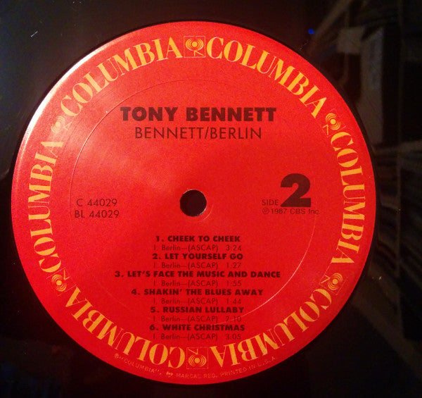 Bennett/Berlin - Tony Bennett