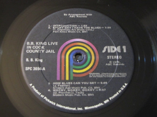 Live In Cook County Jail - B.B. King