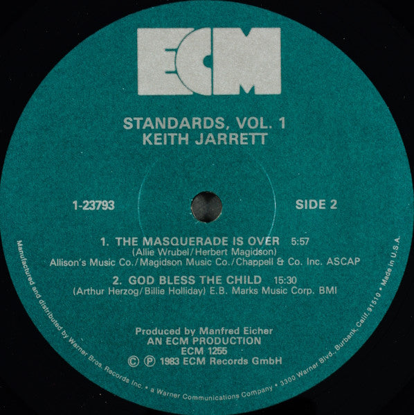 Standards, Vol. 1 - Jarrett,Keith, Gary Peacock, Jack Dejohnette
