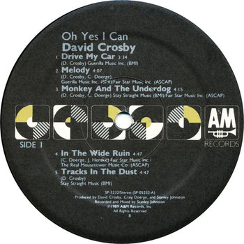 Oh Yes I Can - Crosby, David