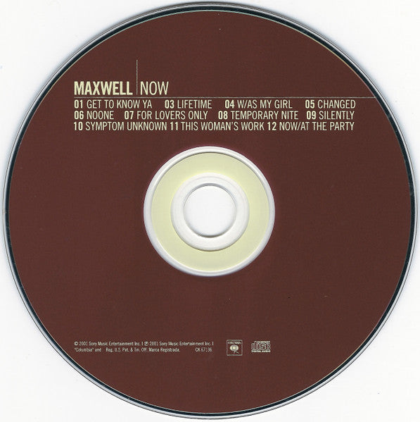 Now - Maxwell