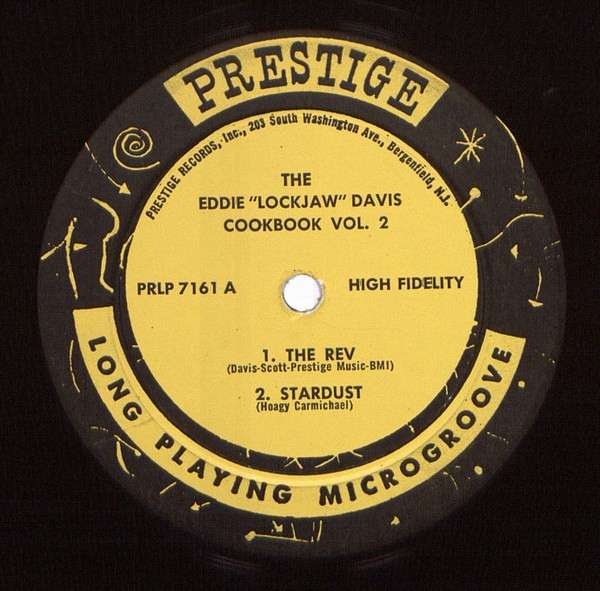 The Eddie "Lockjaw" Davis Cookbook Vol. 2 - Davis, Eddie "Lockjaw"