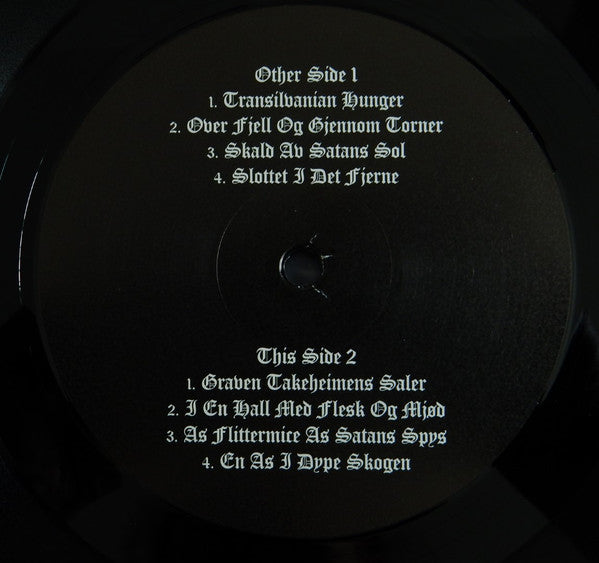 Transilvanian Hunger - Darkthrone