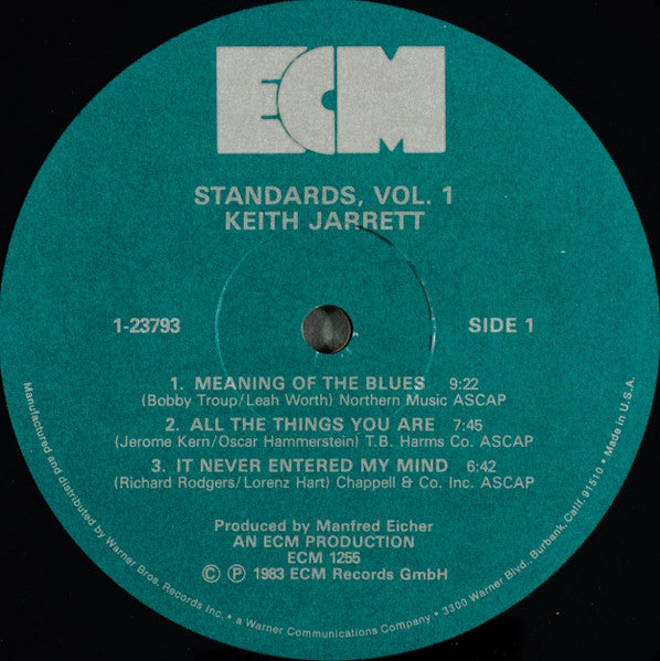 Standards, Vol. 1 - Jarrett,Keith, Gary Peacock, Jack Dejohnette
