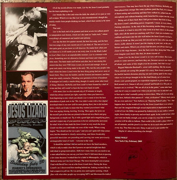 Liar - Jesus Lizard, The