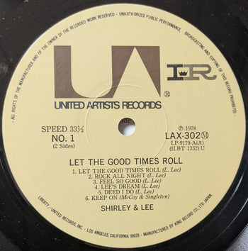 Let The Good Times Roll - Shirley And Lee