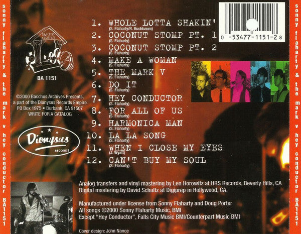 Hey, Conductor - Flaharty, Sonny & The Mark V