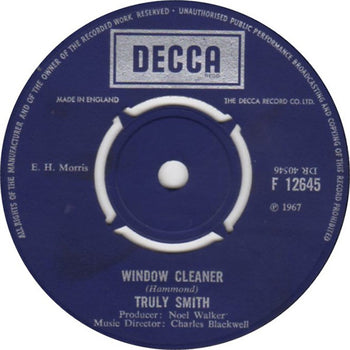 I Wanna Go Back There Again / Window Cleaner - Smith, Truly