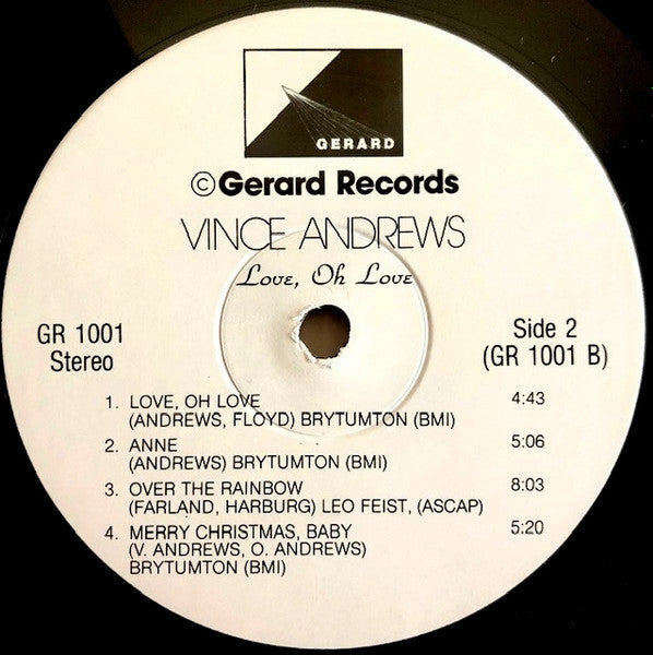 Love, Oh Love - Andrews, Vince