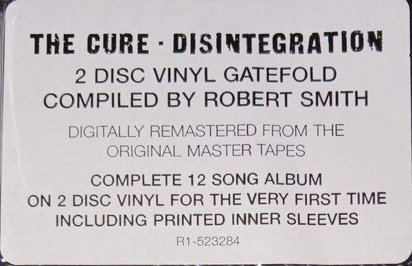 Disintegration - Cure, The