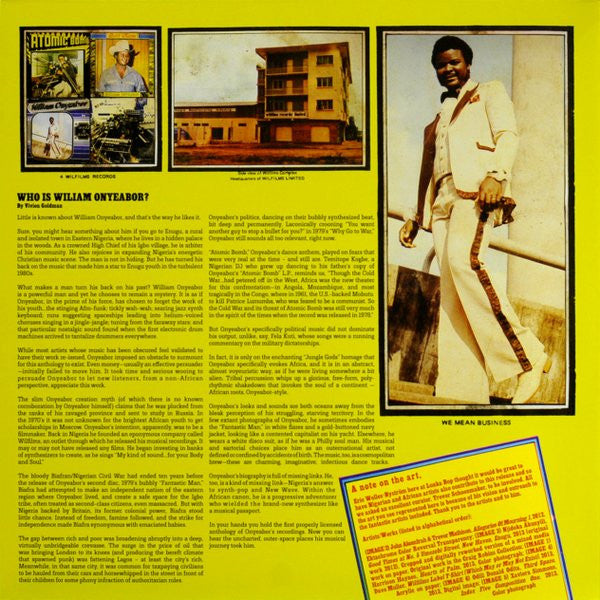 Who Is William Onyeabor? - Onyeabor, William