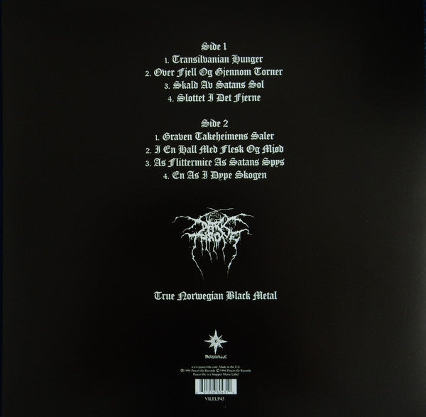 Transilvanian Hunger - Darkthrone