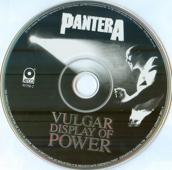 Vulgar Display of Power - Pantera [CD]