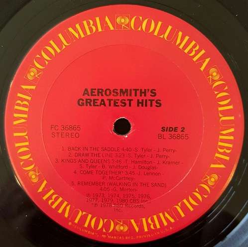 Aerosmith's Greatest Hits - Aerosmith