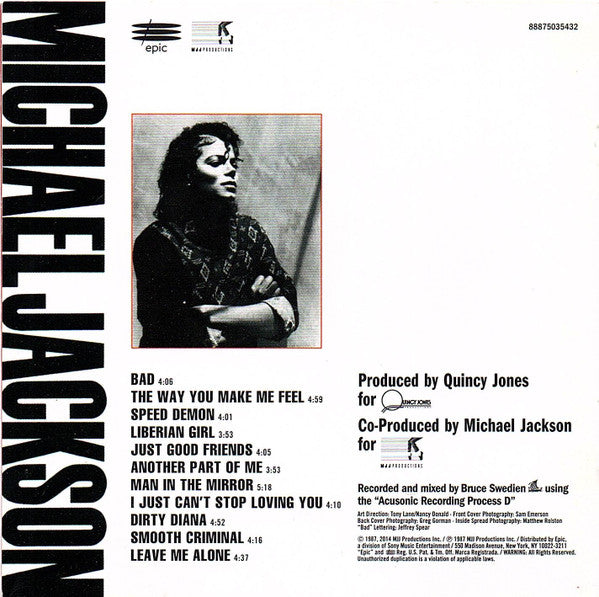 Bad - Jackson, Michael