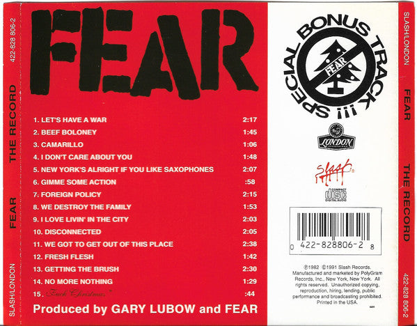 The Record - Fear