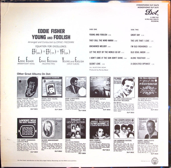 Young And Foolish - Fisher, Eddie