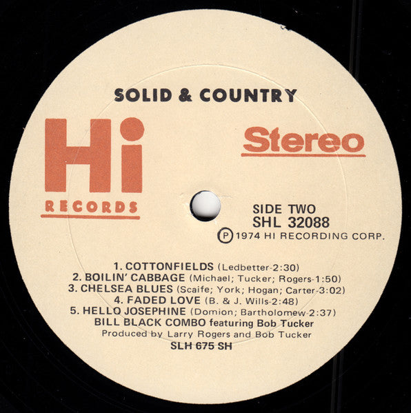 Solid & Country - Black, Bill's Combo