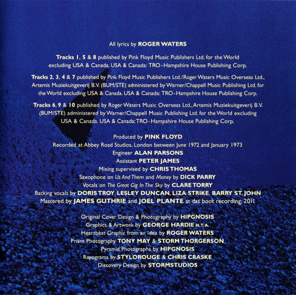 The Dark Side Of The Moon - Pink Floyd