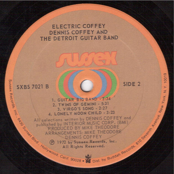 Electric Coffey - Dennis Coffey And The Detroit Guitar Band